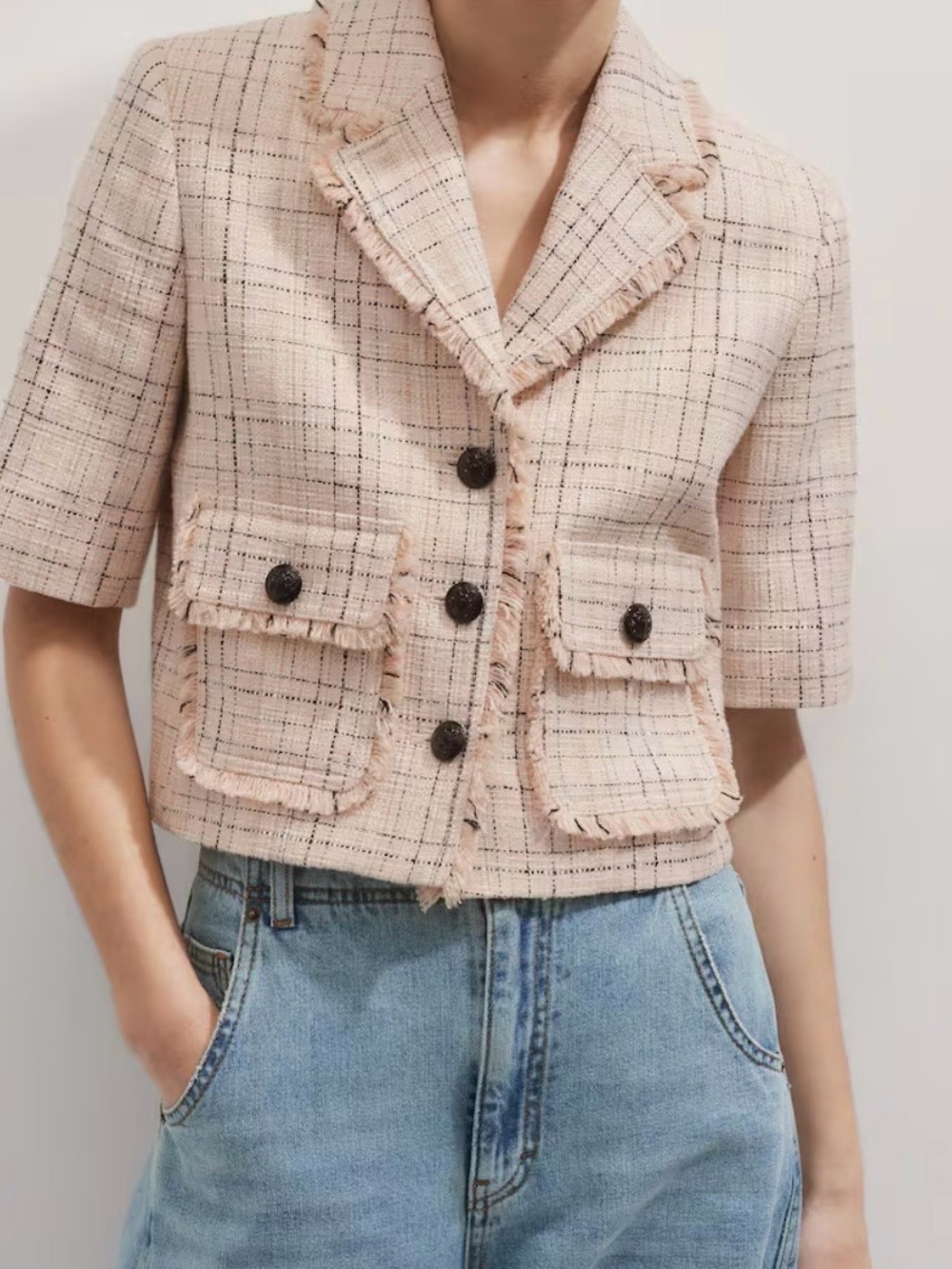 ME + EM Tweed Jacket